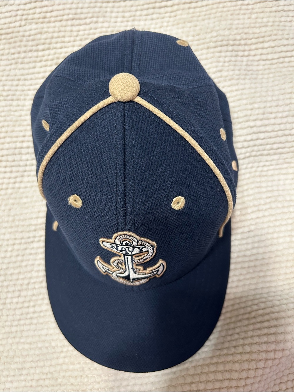 Under Armour Navy & Gray Embroidered Anchor Cap